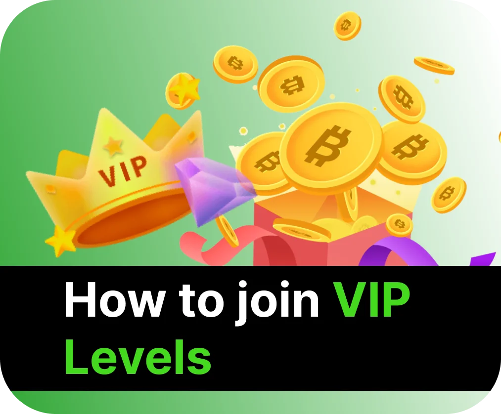 Steps on how to join BC Game Vip club