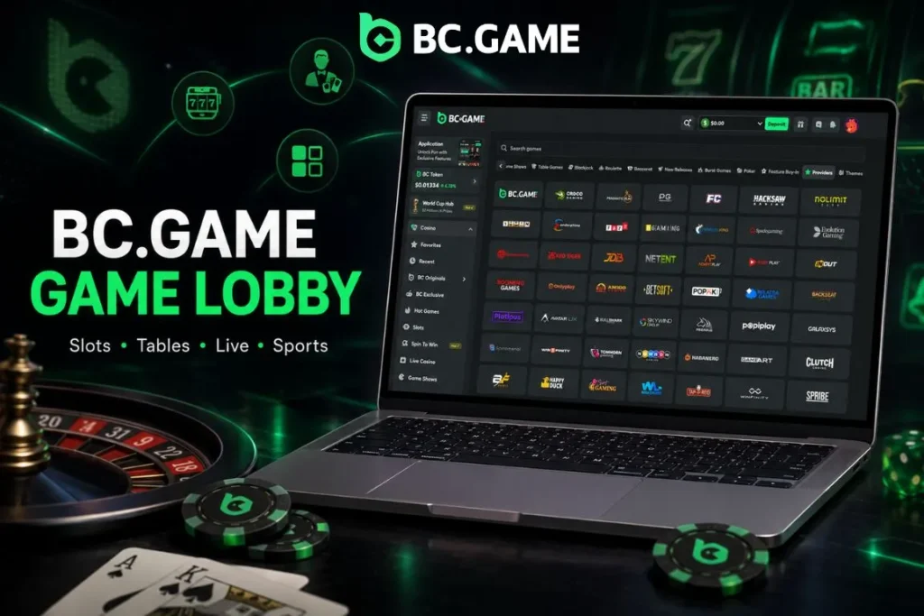 Exploring the BC Game Slot and Table Lobby