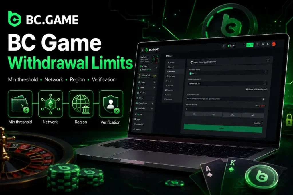 Understanding the BC Game Withdrawal Limit Parameters