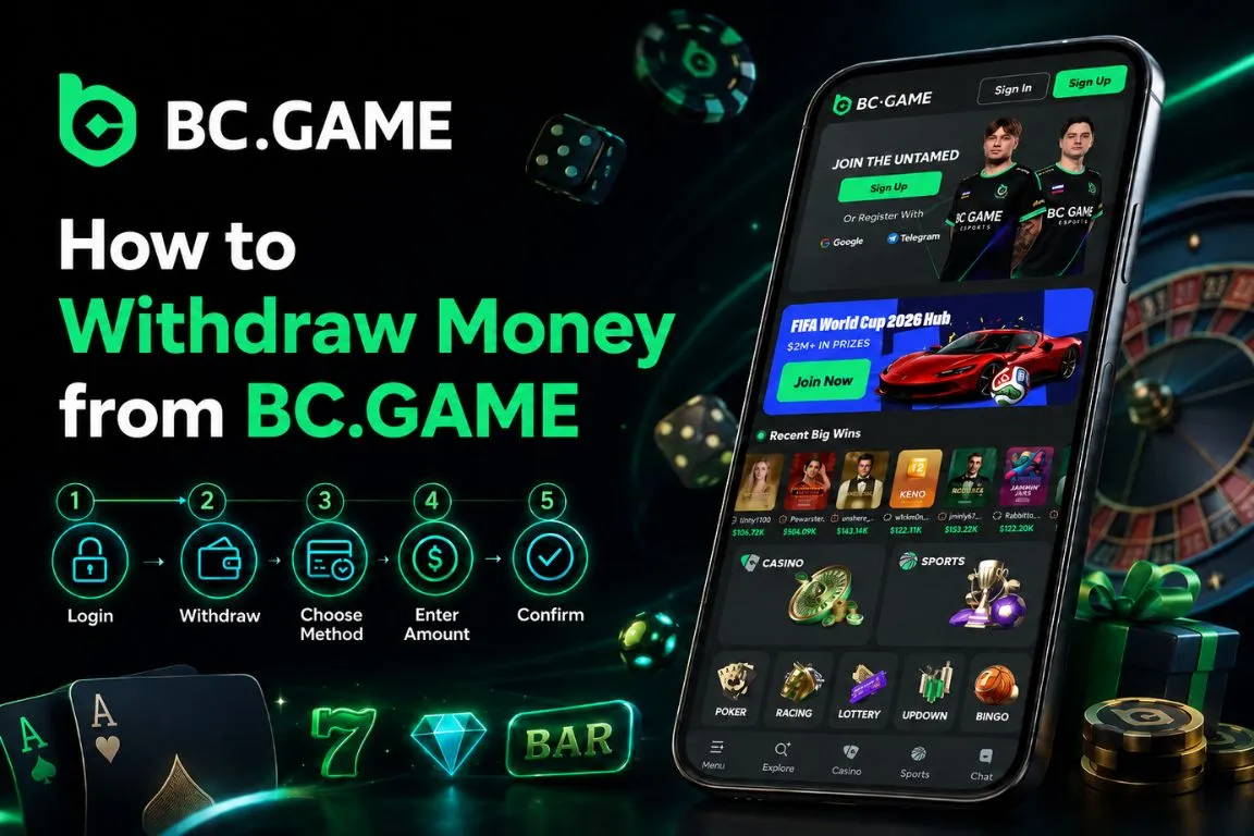 Step-by-Step Navigation: How to Withdraw Money from BC Game